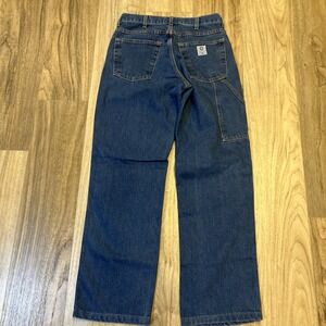 Tyndale FRMC Jeans Flame Resistant Pants F290T Blue Relaxed Carpenter 30X/30"